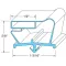 Drawer Gasket for Traulsen Part# 341-60005-01