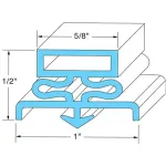 Door Gasket for Traulsen Part# 341-60090-00