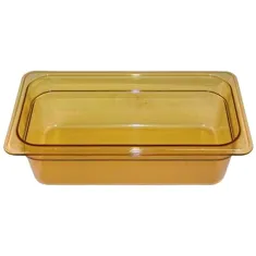 Hot Pan 1/3 X 4-150 Amber for Cambro Part# 34HP150