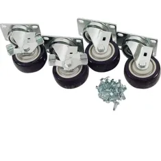 Caster Kit-3In Plate+  for AllPoints Part# 35810