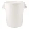 10 Gal Bronco Trash Can White for AllPoints Part# 35906