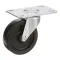 Caster,Plate (3"Od,Swvl,Black) for Rubbermaid Part# 3600L4