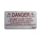 Label - Danger for Henny Penny Part# 36099