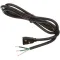 Cord - 6Ft 15A 120V 14G 3-Wire for AllPoints Part# 381544