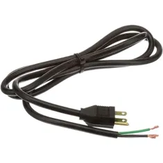 Cord - 6Ft 15A 120V 14G 3-Wire for AllPoints Part# 381547