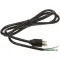 Cord - 6Ft 15A 120V 14G 3-Wire for AllPoints Part# 381547