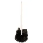 Carlisle 4002500 Sparta Decanter Brush, 16" Long, 4-1/2"L X 4" To 6-1/2" Dia. Soft Polyester Bristles, Hanging Hole, Compact, Plastic Handle, Standard Color                                                                 