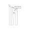 Curtain,strip for Kason Part# 401SC6043784