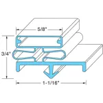 404-529 Beverage Air - Premium Door Gasket (52 inches)