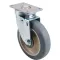 Caster,Plate (5"Od,Swvl,Gray) for Cambro Part# 41021