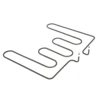 Bottom Oven 208V Element for Vulcan Hart Part# 421304-1