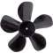 Blade,Fan 5-1/2",3/16"Id,Cw for Traulsen Part# 433090