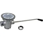 3952 T&S Brass - Premium Twist Waste Handle Drain