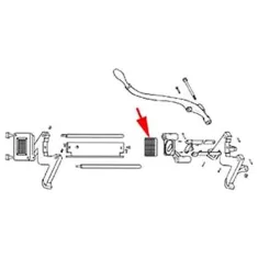 Pusher Bpc 3/8In  for Vollrath/Idea-Medalie Part# 45752-2584