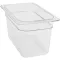 Pan Poly Quarter X 6-135 Clear Qdf for Cambro Part# CAM46CW135