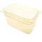 Pan,Food , H-Pan,1/4,6"D,Amber for Cambro Part# 46HP772