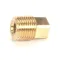 Plug Brass 1/8 N.P.T.  for Jackson Part# 4730-209-07-37