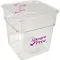 4 Qt Camsquare Container Allergen-Free Storage for Cambro Part# 4SFSCW-441
