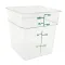 Container Clear 4qt for Cambro Part# 4SFSCW