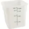 Container(Square,White,4 Qt) for Cambro Part# 4SFSP(148)