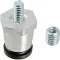 Leg1"H,1/4"-20 Thd,W/Ada Ptor for Hatco Part# 5-30-081