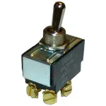 500885 Marshall Air - DPST Toggle Switch 1/2" Mount