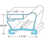 Victory 50615802 Glass Door Gasket 23-7/8x28-9/16