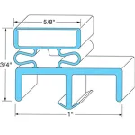 Gsk141 Door Gasket 23In X 57-3/4In Gray