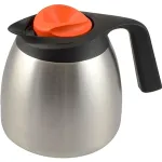 Carafe (W/ Black & Orange Lid) for Bunn-O-Matic Part# 51746.0003