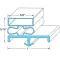 Door Gasket for Kolpak Part# 531472565