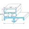 Door Gasket for Kolpak Part# 531492565