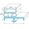 Door Gasket for Kolpak Part# 531502565