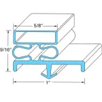 Door Gasket for Kolpak Part# 531502565