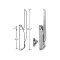 Latch (W/Strike/Lk) for Kason Part# 538C00004