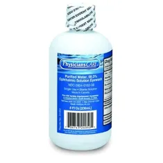 Eye Wash Solution 8Oz Screw On Cap for AllPoints Part# 54197