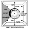 Air Diffuser, 3Way (8"Neck, White, 24"Sq) for AllPoints Part# 5561031