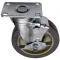 Plate Mount Caster W/brk for Crescor Part# 569-306BK