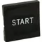 Button, Blk/Sq W/ Start Marking for Oliver Products Part# 57086100