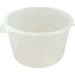 Container(13-1/4"Od,12 Qt,Clr) for Rubbermaid Part# 5726-24