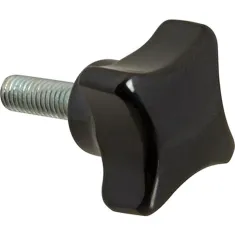 Knob, 4-Arm W/ Stud M5-0.8X15 for Oliver Products Part# 59117210