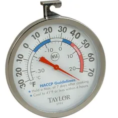 Thermometer(3"Od Dial,-30/70F) for Taylor Thermometer Part# 5994