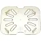 Drain Tray 1/6 Size-135Clear for Cambro Part# SP-312