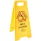 Sign,Floor , Caution,A-Frame for Rubbermaid Part# FG611277