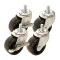 Caster Kit (3") for Franke Commercial Systems Part# 611506