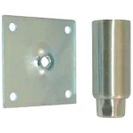 Leg, Equipment-S/S W/Mount Plt for Kason Part# 61752HF4080