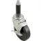 Caster,Stem(4"Od,W/Brake,Black for Kason Part# 6C364027HDPOTLB