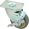 Caster,Plate (3-1/2"W/Brk,Gry) for Kason Part# KAS6C523501PPPGTLB