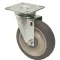 Caster,Plate(5"Od,Swvl,Gray) for Kason Part# 6C525007PPPG