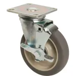 Caster,Plate(5"Od,W/Brake,Gray for Kason Part# 6C525007PPPGTLB
