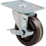Caster,Swvl Plate for Kason Part# 6C54002HTPHNTLB-MH